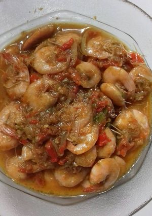 Foto resep Sambal udang super pedas