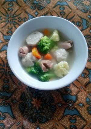 Foto resep Sup Pelangi