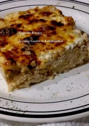 Csőben sült  Húsos kuszkusz Zsanette módra recept fotója
