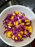 Salad Kol Ungu dan Nanas