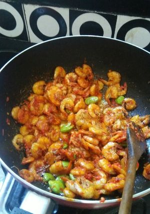Foto resep Sambal udang pete