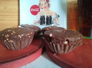 Kólás muffin recept fotója