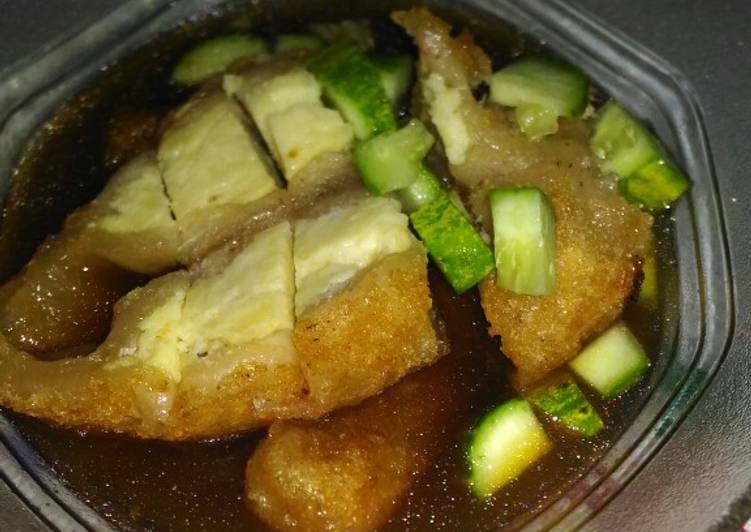 Pempek Empuk Hemat bahan tapi enak