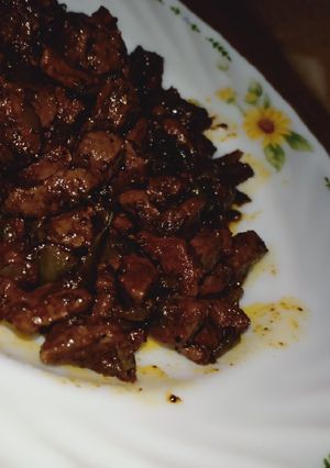 صورة لوصفة كبدة اسكندراني
