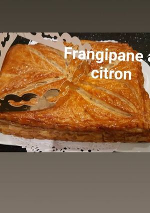 Une photo de Frangipane au citron
