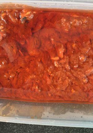 A picture of Tomato stew.