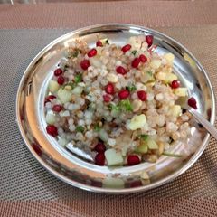 Sabudana khichdi A picture of Sabudana khichdi.
