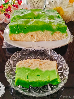 Foto resep Bingka Pandan Roti Kukus