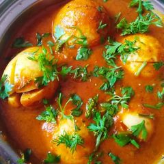Goan Style Egg Masala A picture of Goan Style Egg Masala.