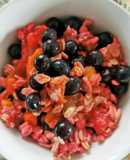 Avena overnight con frutas