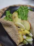 Salad Wrap Tortila Oatmeal