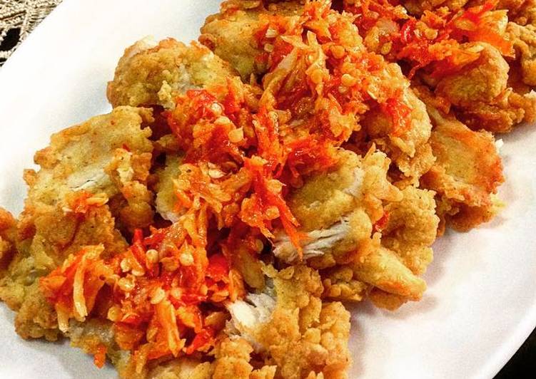 Bahan Ayam Geprek Sambel Korek | Cara Buat Ayam Geprek Sambel Korek Yang Sedap