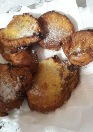 Una foto de Torrejas dulces de pan Súper FÁCIL
