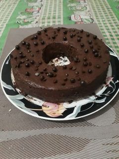 Una foto de Budín de bananas con chips de chocolate