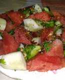 Watermelon salsa