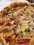 Quiche de Atum e Delícias do Mar