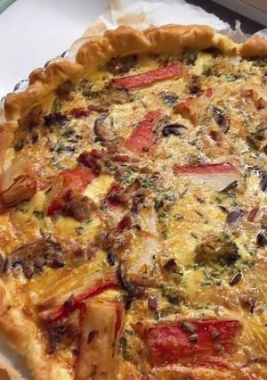 Foto de Quiche de Atum e Delícias do Mar