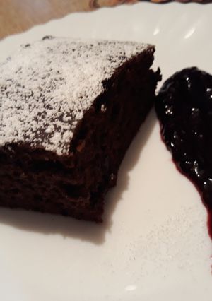 Zdjęcie przepisu Ciasto buraczkowe z czekoladą.