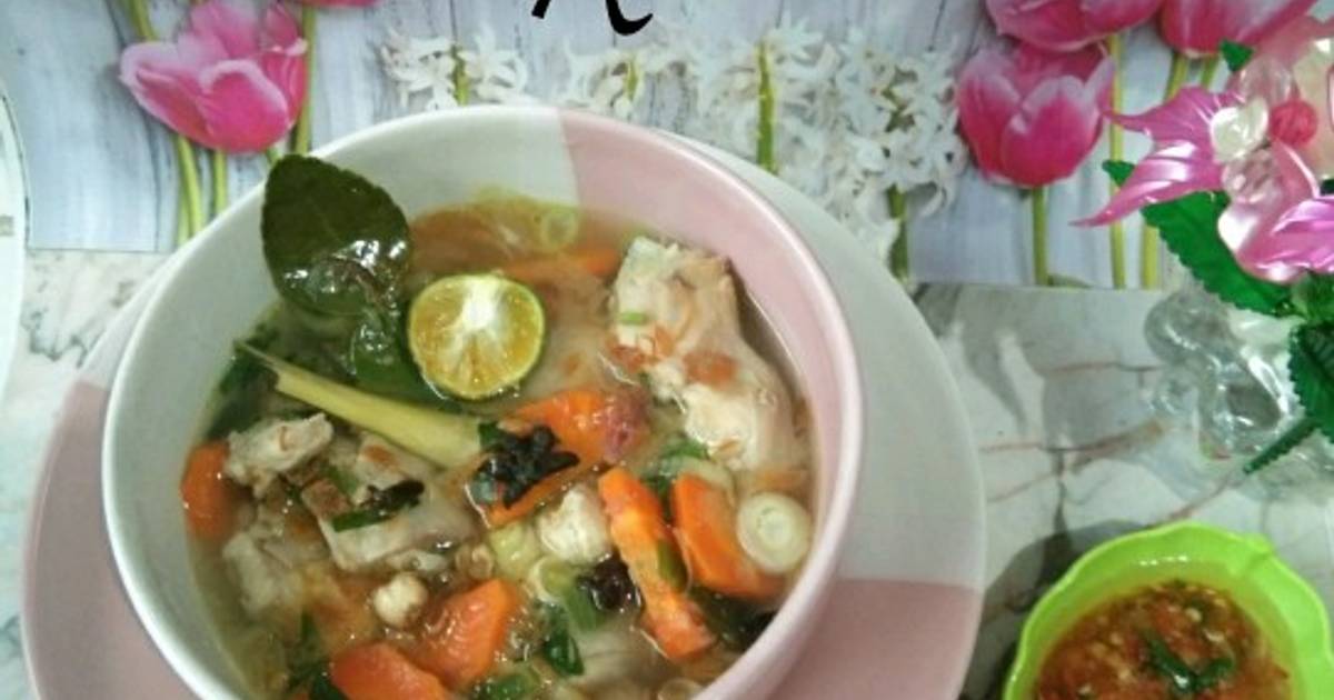 Resep Sup Ayam ala Pak Min Klaten oleh Iqha Qyuth - Cookpad