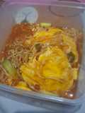 Telur Ceplok Tauge Asam Manis