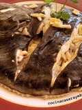 Rodaballo al ajillo