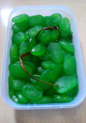 Foto resep Manisan kolang kaling hijau harum