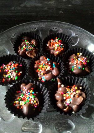 Foto resep Peanut chocolate simple