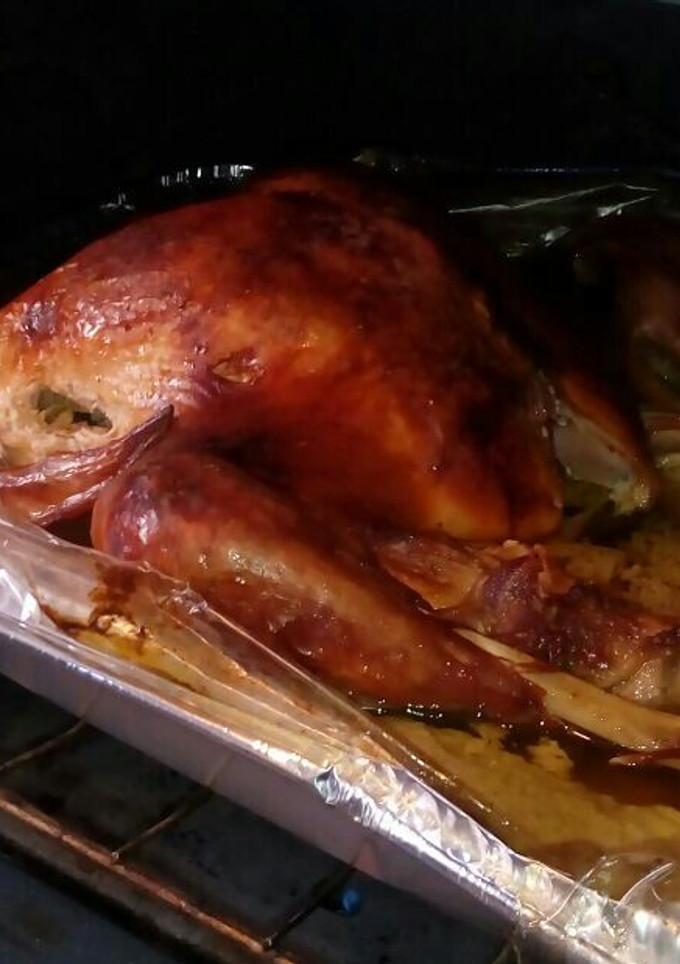 Una foto de Pavo y relleno