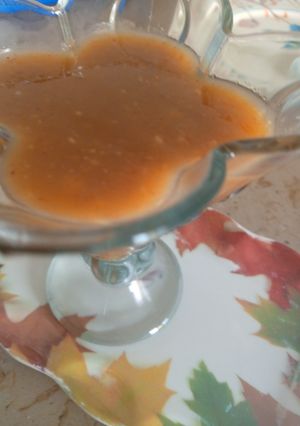 A picture of Imli or khubani ki chutney.