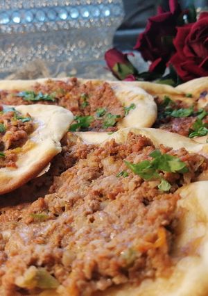 صورة لوصفة الصفيحة الشامية