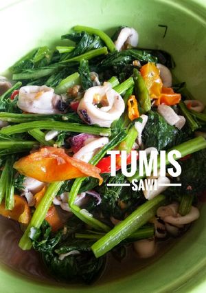 Foto resep Tumis Sawi Cah Cumi