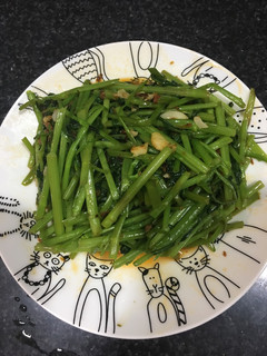 蝦醬炒空心菜 的食譜成品照片