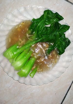 Foto resep Pokcoy siram bawang putih