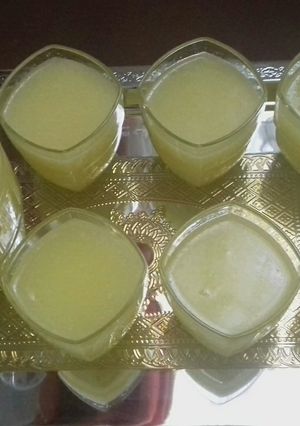 صورة لوصفة عصير برتقال 🍊 والليمون 🍋 روعة