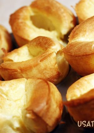 衝出一頂帽子 - 美式約克夏布丁 Popover 的食譜成品照片