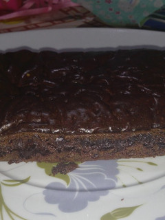 Una foto de Budín de chocolate SIN HARINA
