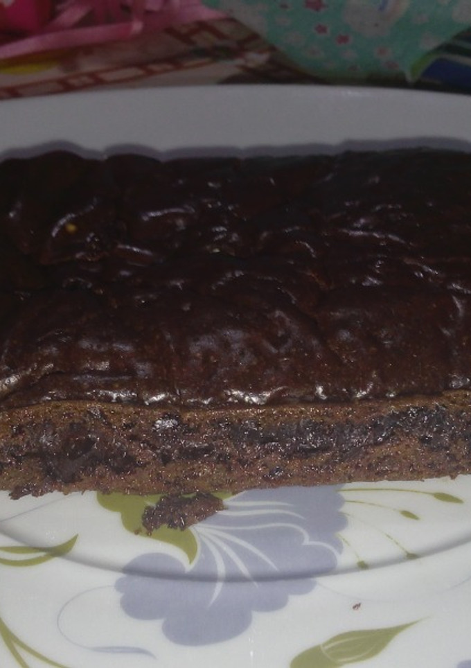 Una foto de Budín de chocolate SIN HARINA