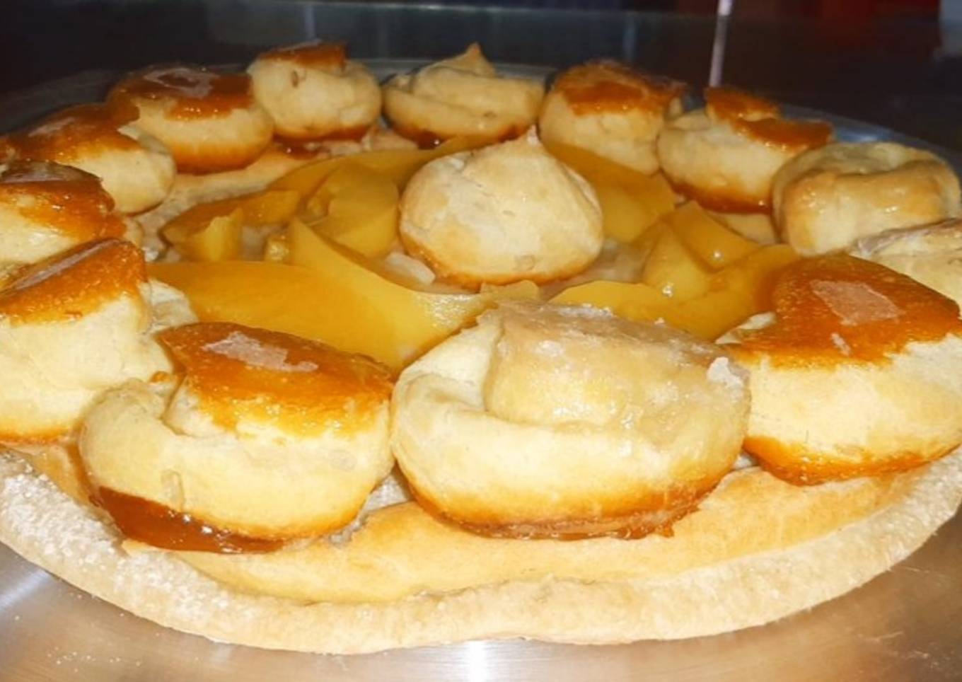 Masa de choux (tarta Saint Honoré)