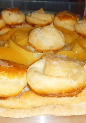 Una foto de Masa de choux (tarta Saint Honoré)