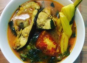 Foto resep Sup kuning kemangi ikan patin no santan