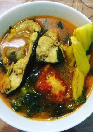 Foto resep Sup kuning kemangi ikan patin no santan