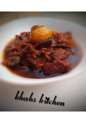 A picture of Lafenwa stew.