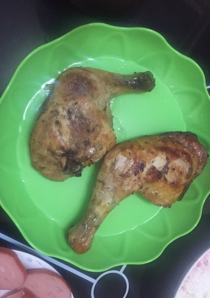 Una foto de Pollo asado