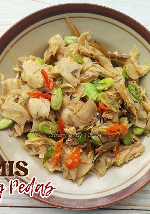 Foto resep Tumis rebung pedas