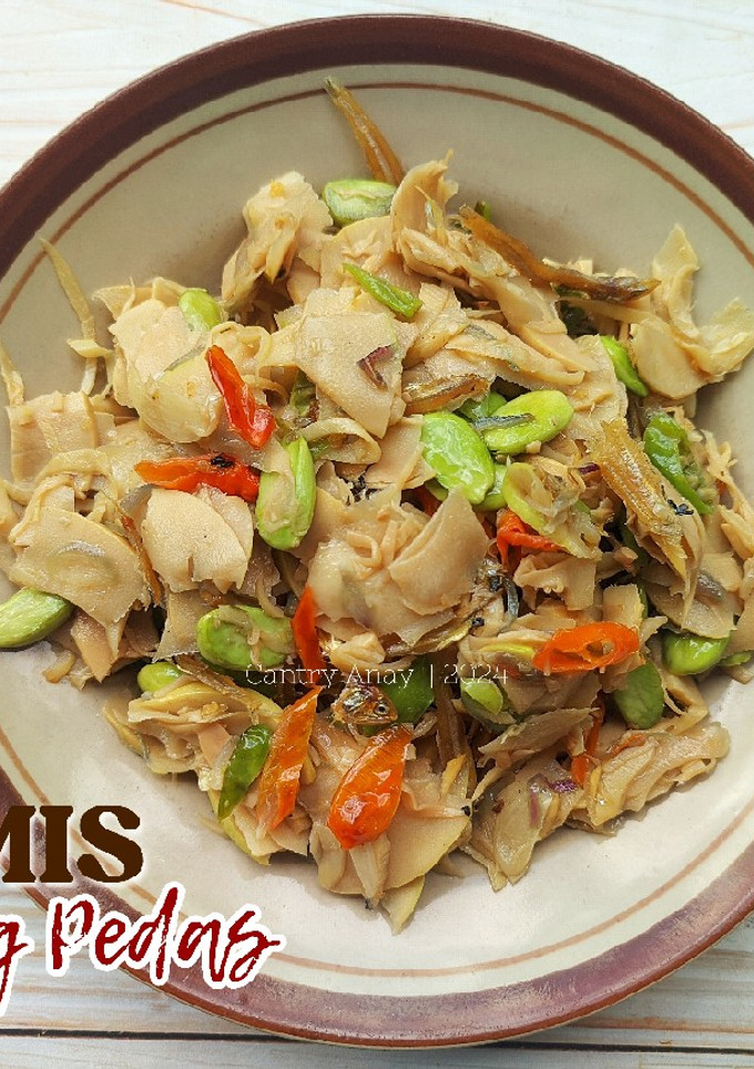 Foto resep Tumis rebung pedas