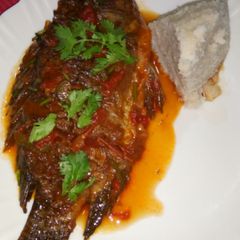 A picture of Wet fry fish #Authormarathon.