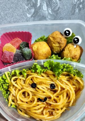 Foto resep Spaghetti feat fish ball