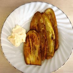 A picture of Fried Eggplant 🍆.