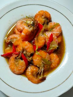 Foto resep Udang Bawang Putih
