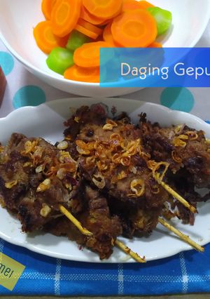 Foto resep Daging Gepuk